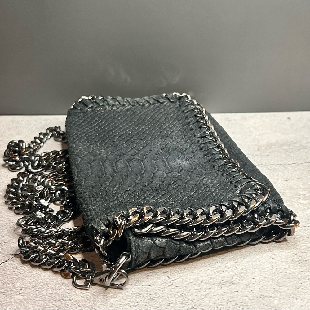 Black Chain Crossbody/Clutch Bag - Picture 3 of 15